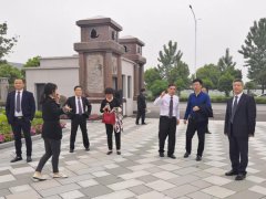 江苏黄石大丰福寿园辅导来浙江壹定发调研