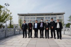 咸宁、苍南两地民政局辅导先后来壹定发参观调研